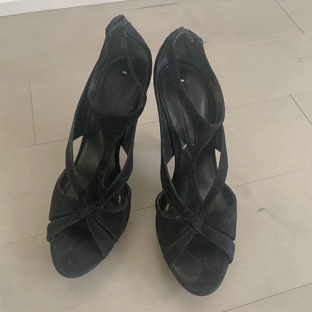 BCBG black heels